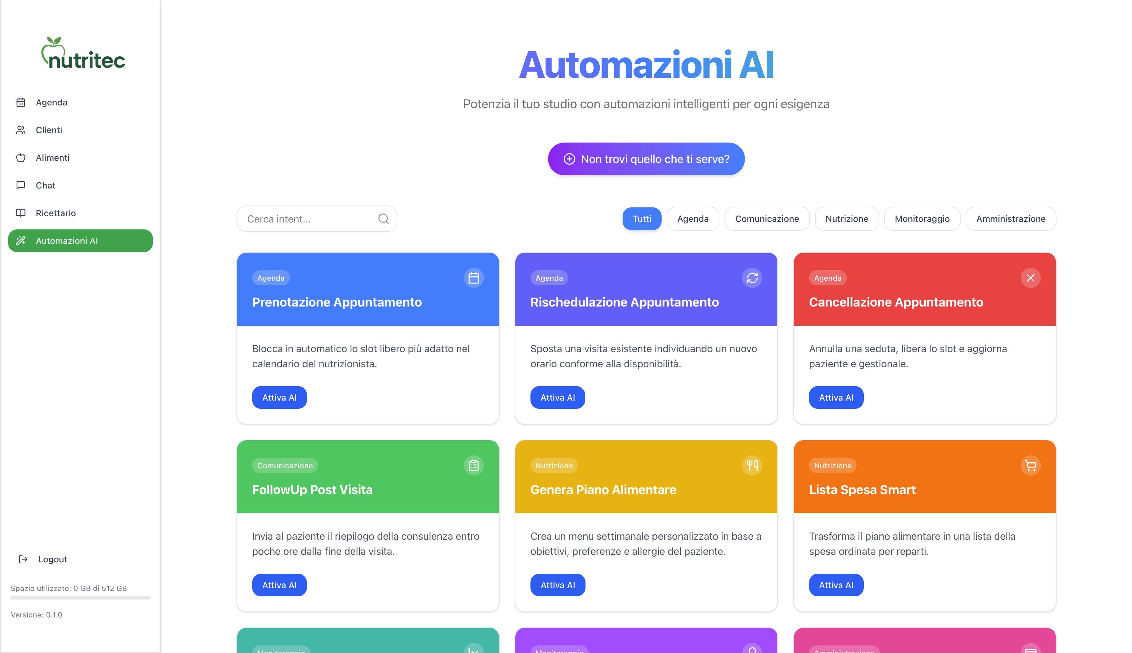 Automazioni AI NutriTec